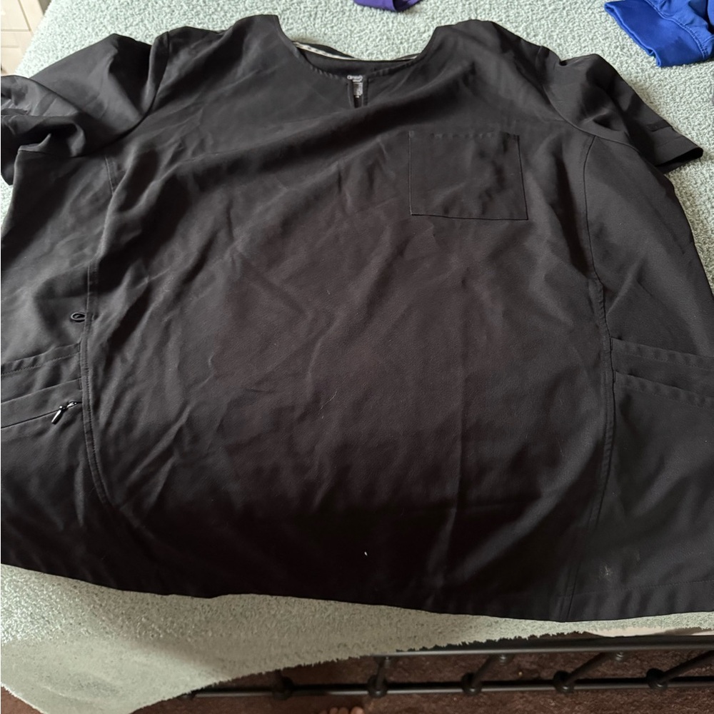Black Scrub Set